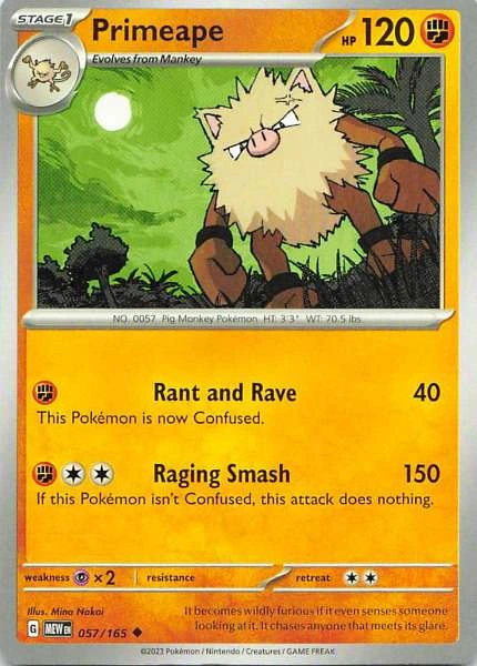 Primeape - 151 #057/165