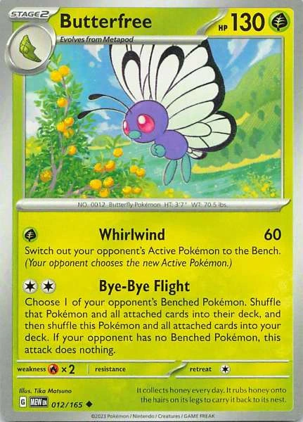 Butterfree - 151 #012/165