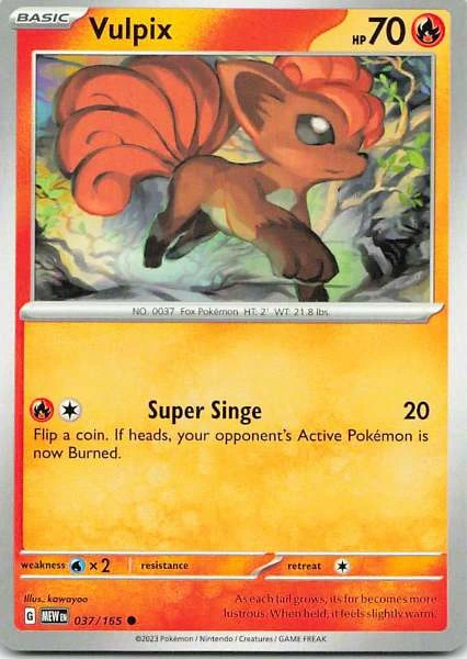Vulpix - 151 #037/165