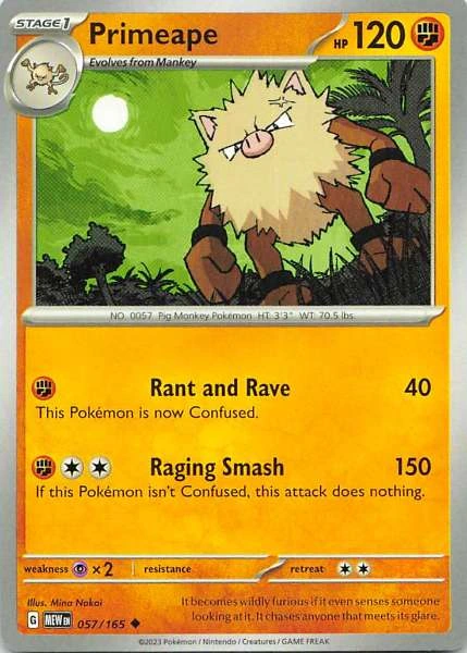 Primeape - 151 #057/165