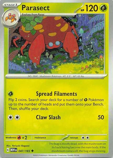 Parasect - 151 #047/165