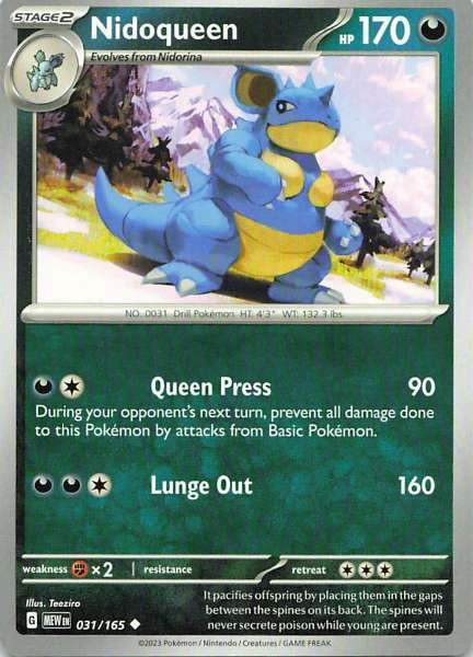 Nidoqueen - 151 #031/165