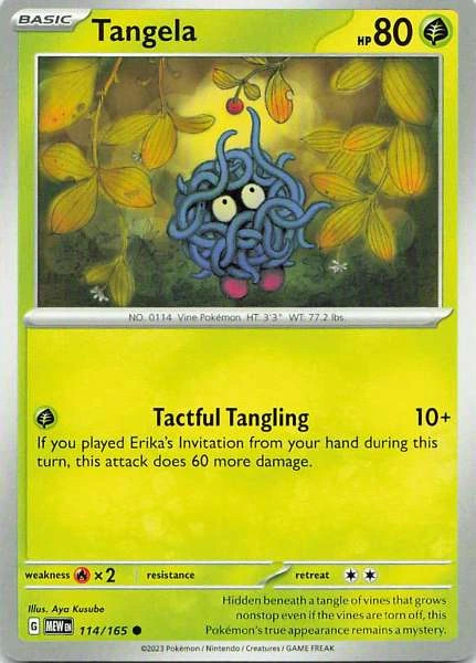 Tangela - 151 #114/165