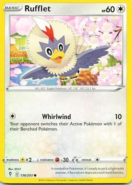 Rufflet - Evolving Skies #136/203