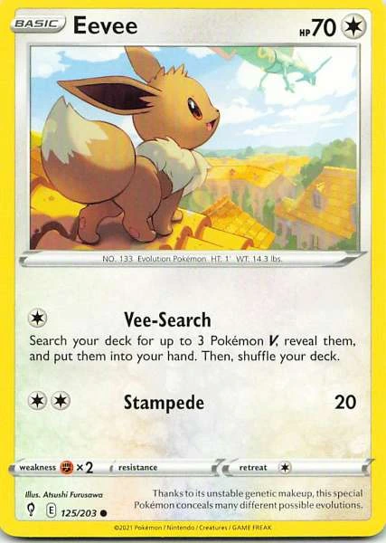 Eevee - Evolving Skies #125/203