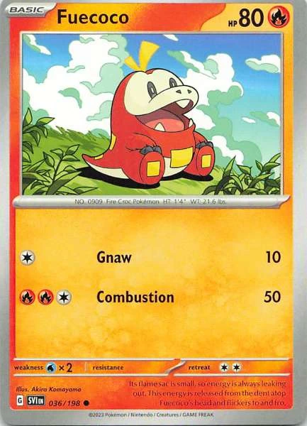 Fuecoco - Scarlet & Violet #036/198