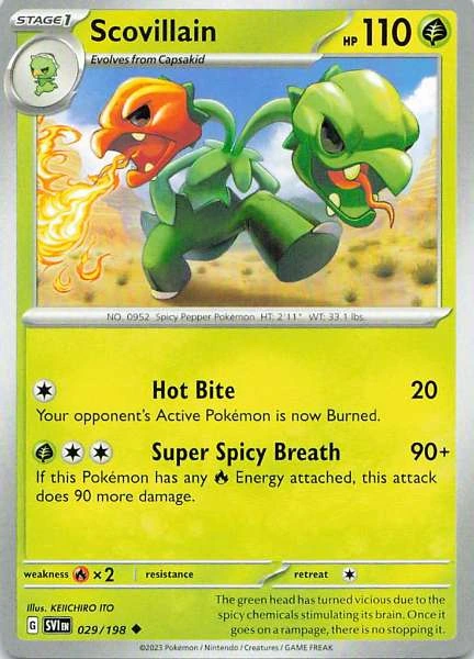 Scovillain - Scarlet & Violet #029/198