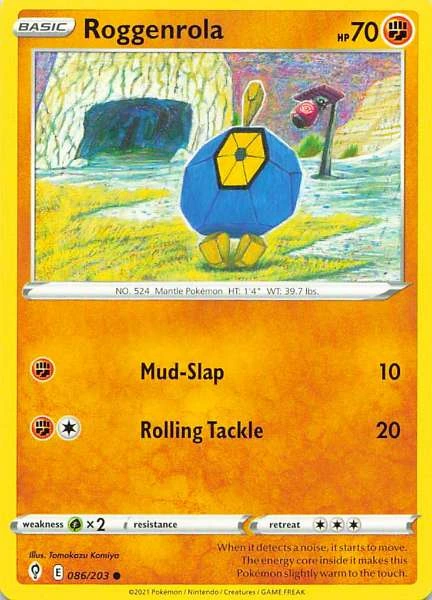 Roggenrola - Evolving Skies #086/203