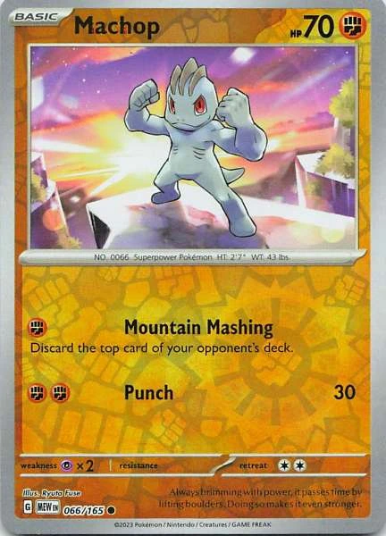 Machop - 151 #066/165