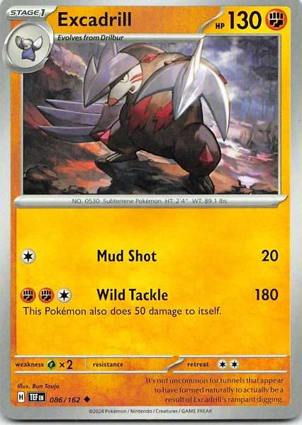 Excadrill - Temporal Forces #086/162