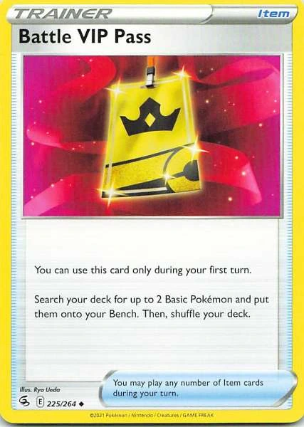 Battle VIP Pass - Fusion Strike #225/264
