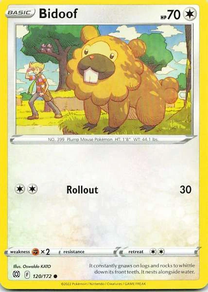 Bidoof - Brilliant Stars #120/172