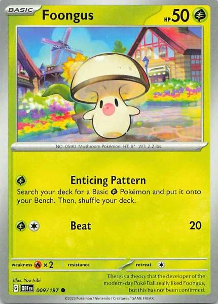 Foongus - Obsidian Flames #009/197