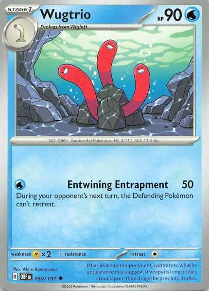 Wugtrio - Obsidian Flames #059/197