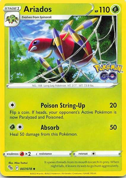 Ariados - Pokémon GO #007/078