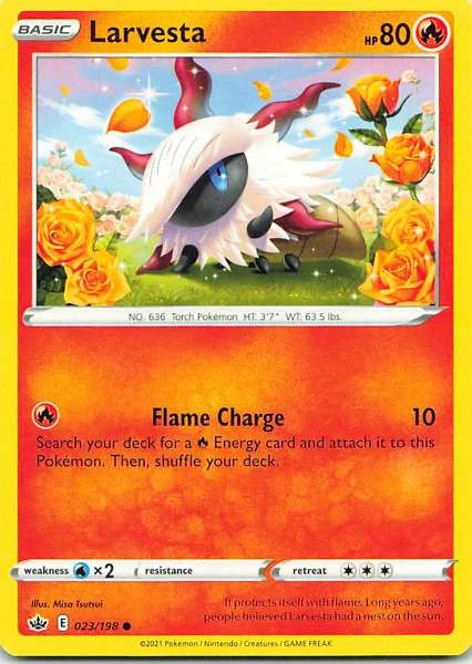 Larvesta - Evolving Skies #023/198