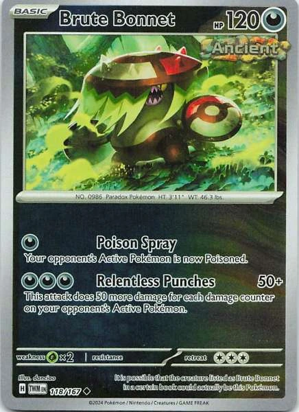 Brute Bonnet - Twilight Masquerade #118/167