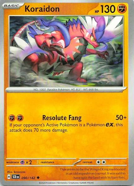 Koraidon - Stellar Crown #090/142
