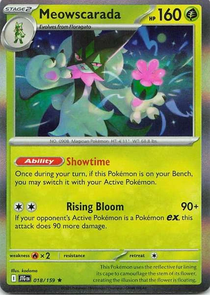 Meowscarada - JTG #018/159