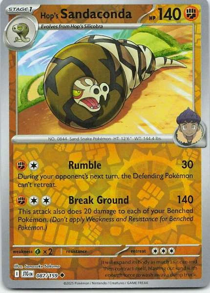 Hop's Sandaconda - JTG #087/159