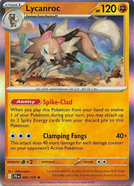 Lycanroc - Stellar Crown #085/159