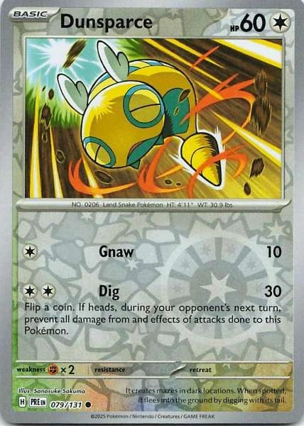 Dunsparce - PRE #079/131