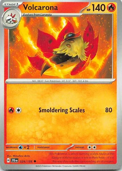 Volcarona - JTG #29/159