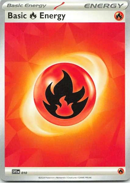 Basic Fire Energy - Scarlet & Violet Energies #010