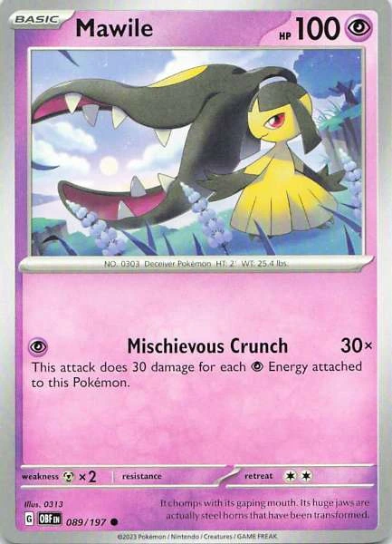Mawile - Obsidian Flames #089/197