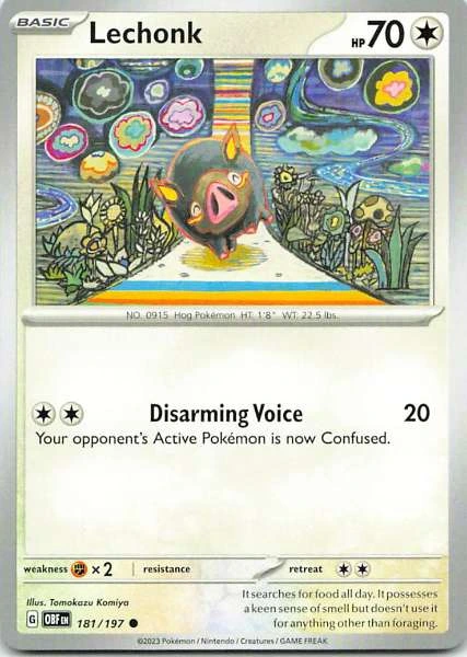 Lechonk - Obsidian Flames #181/197