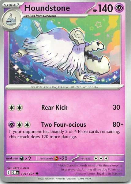 Houndstone - Obsidian Flames #101/197