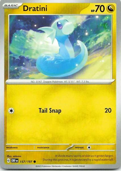 Dratini - Obsidian Flames #157/197