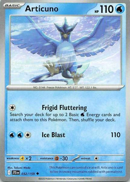 Articuno - Pokémon Scarlet & Violet: Journey Together #032/159