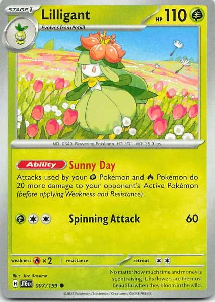 Lilligant - JTG #007/159