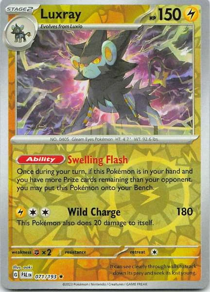 Luxray - Paldea Evolved #071/193