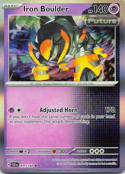 Iron Boulder - Stellar Crown #071/142