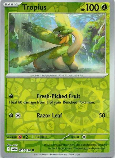 Tropius - Scarlet & Violet #007/198