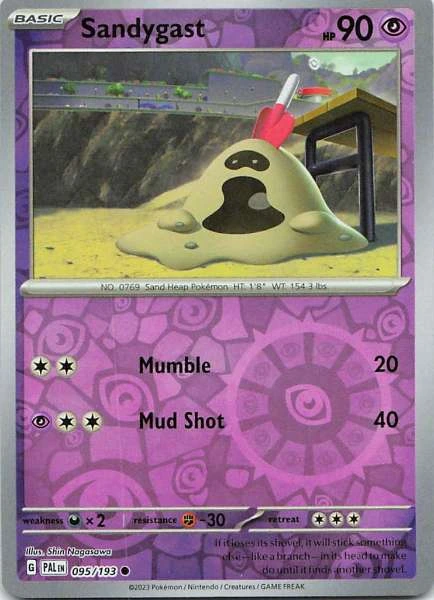 Sandygast - Paldea Evolved #095/193