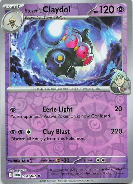 Steven's Claydol - DRI #084/182