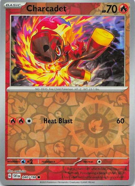 Charcadet - Scarlet & Violet #040/198