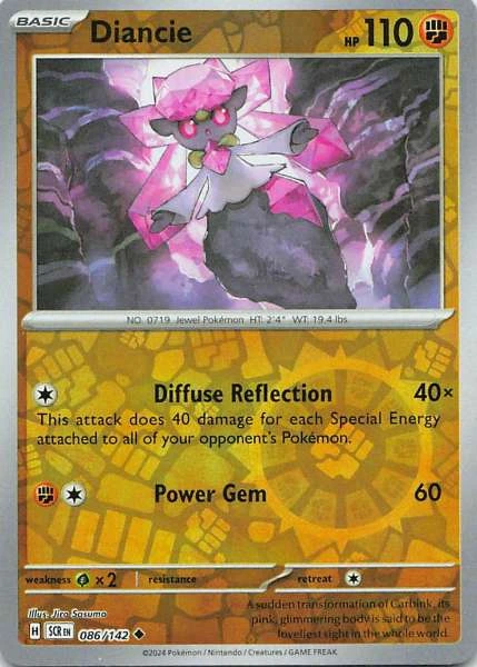 Diancie - Stellar Crown #086/142