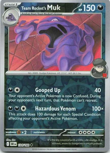 Team Rocket's Muk - DRI #124/182