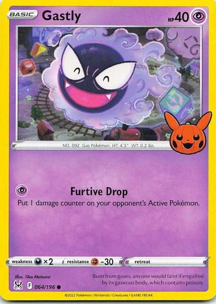 Gastly - Scarlet & Violet Trick or Trade #064/196
