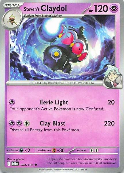 Steven's Claydol - DRI #084/182