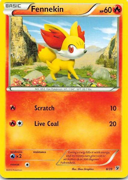 Fennekin - Kalos Starter Set #8/39