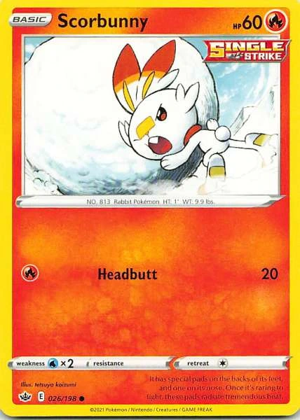 Scorbunny - Chilling Reign #026/198