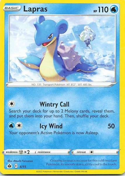 Lapras - McDonald's Promos 2022 #6/15