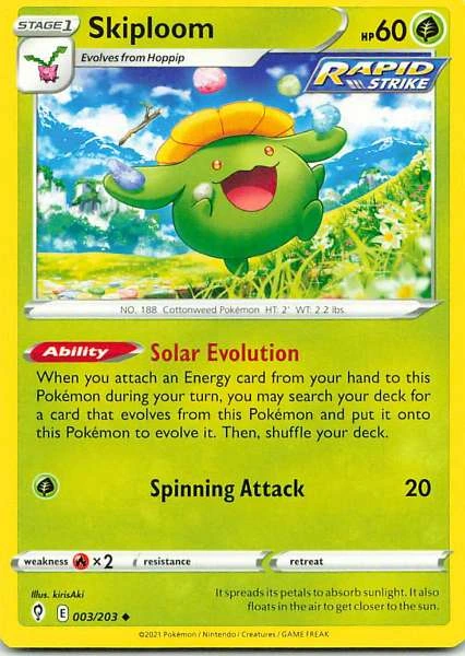 Skiploom - Evolving Skies #003/203