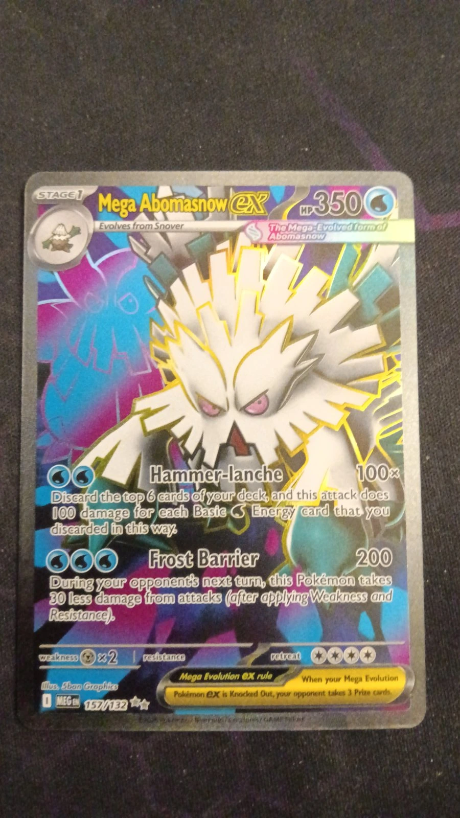 Mega Abomasnow EX