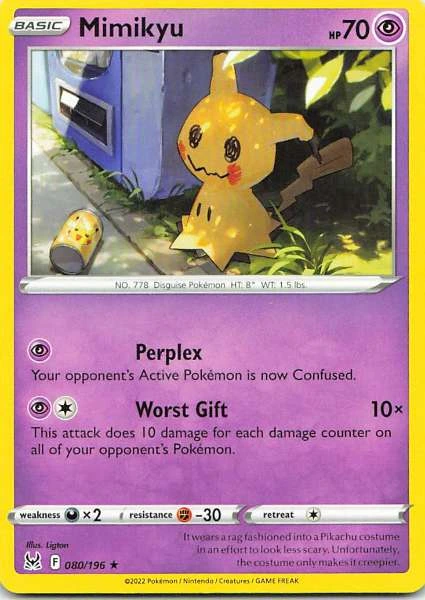 Mimikyu - Lost Origin #080/196
